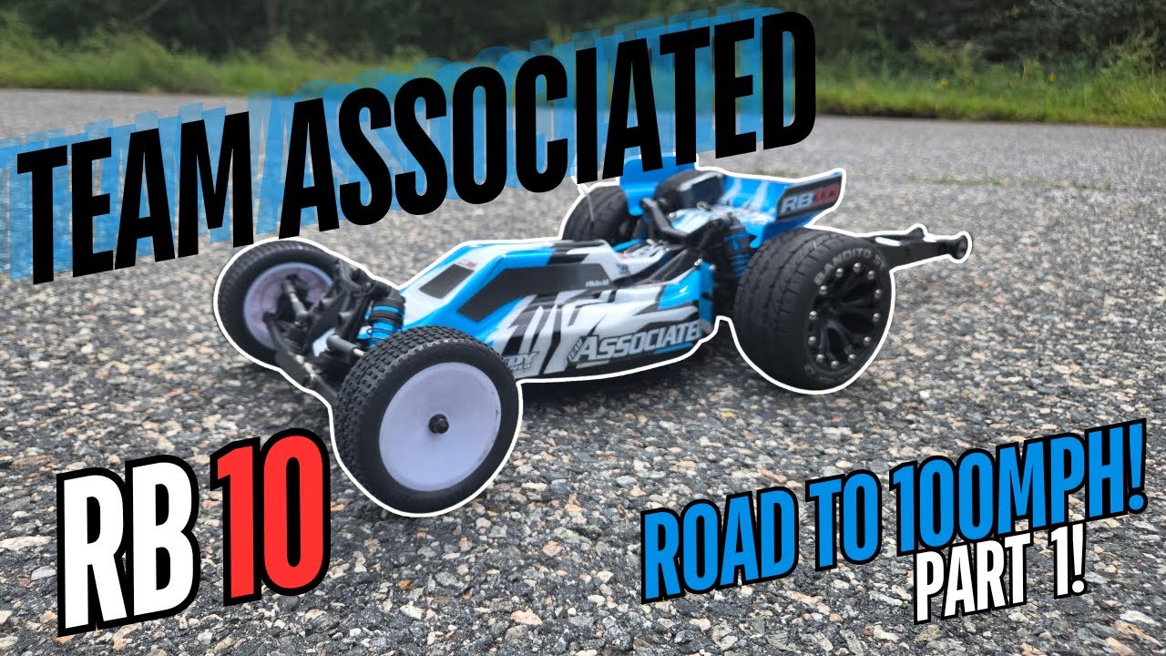 Команда Associated RB10 возвращается! Путь к 100 милям в час начинается! @UrbanLegendRC @LindenRc215