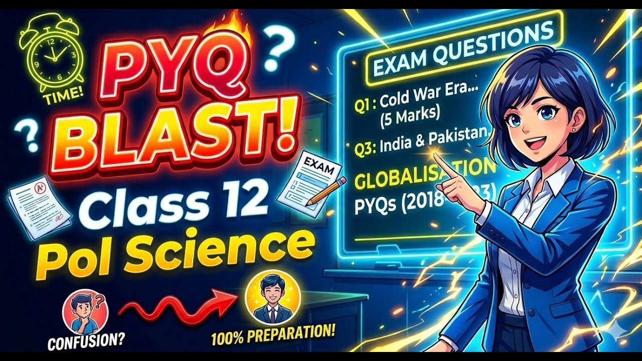 Class 12 Political Science PYQ Marathon 🔥 | Previous Year Questions | Board Questions | Karan Sir