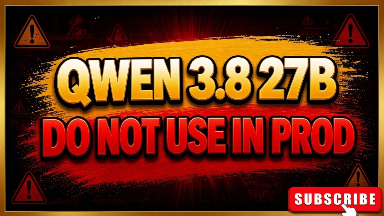 Qwen3.8-27B Obliterated: не используйте эту модель в продакшене