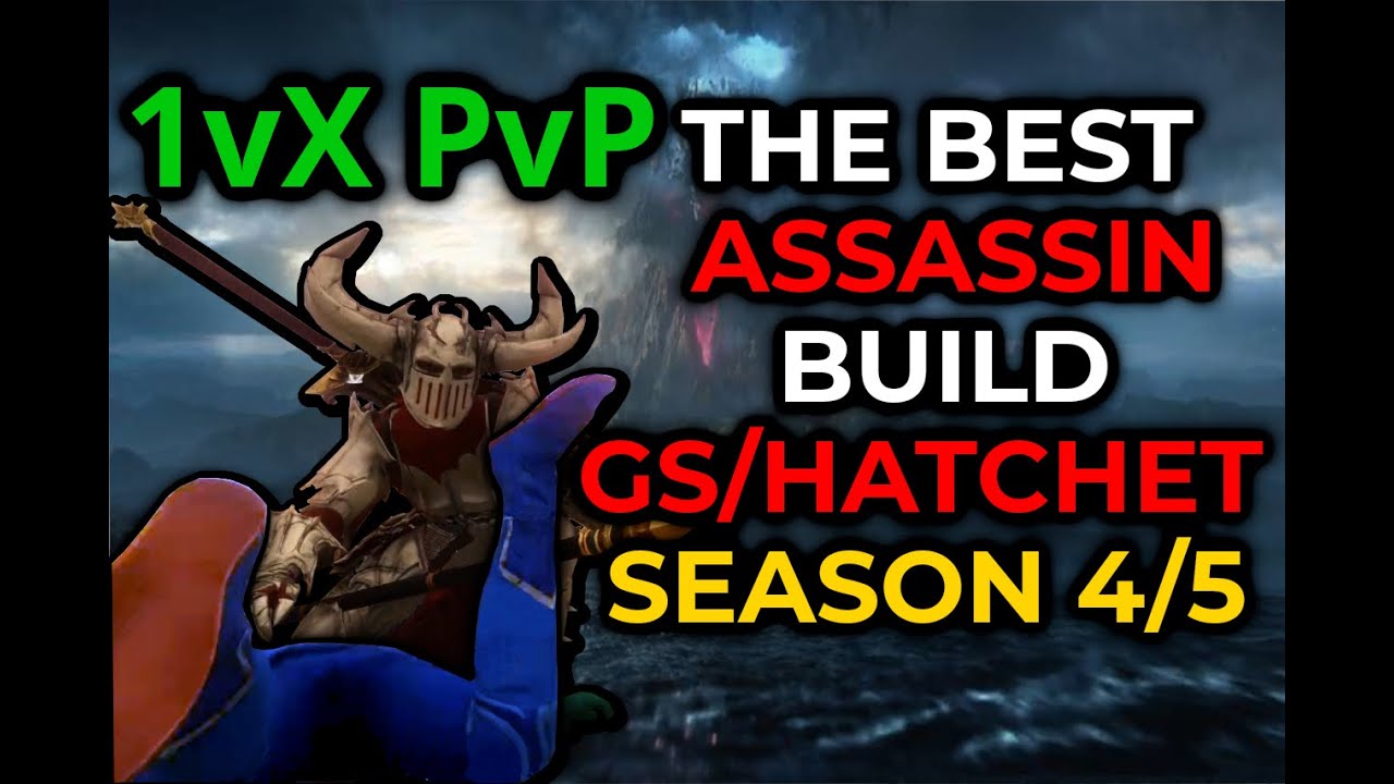 Greatsword/hatchet Assassin build Season 5 | 1vX PvP | New World (the build is at the end)