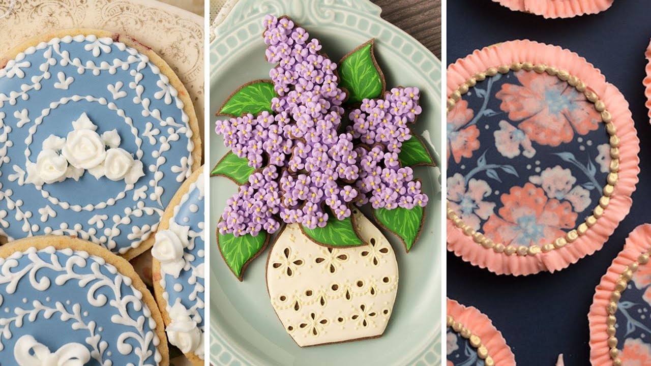10 Beautiful Cookie Ideas | Royal Icing Cookie Decorating