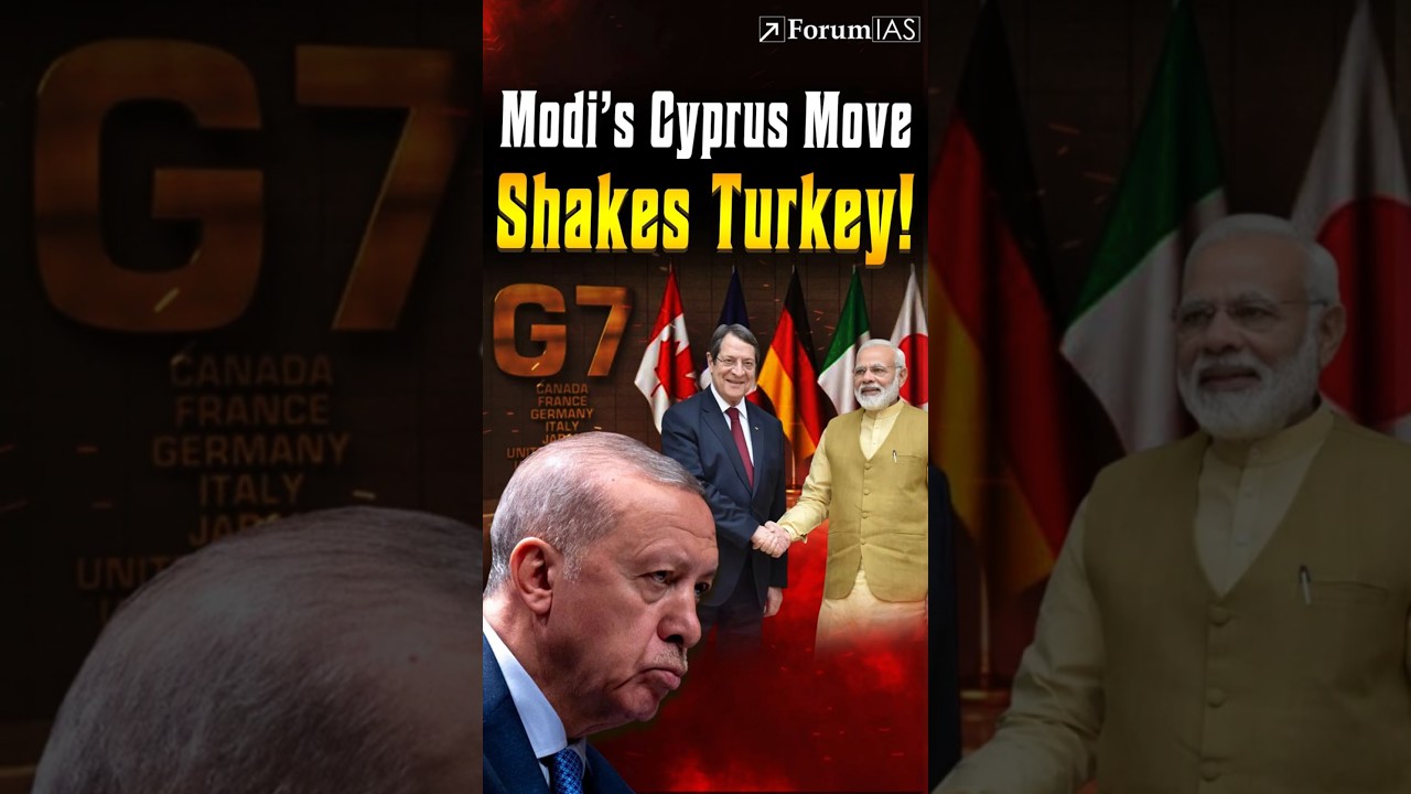 Modi&rsquo;s Cyprus Strategy: Why Turkey Is Furious at India