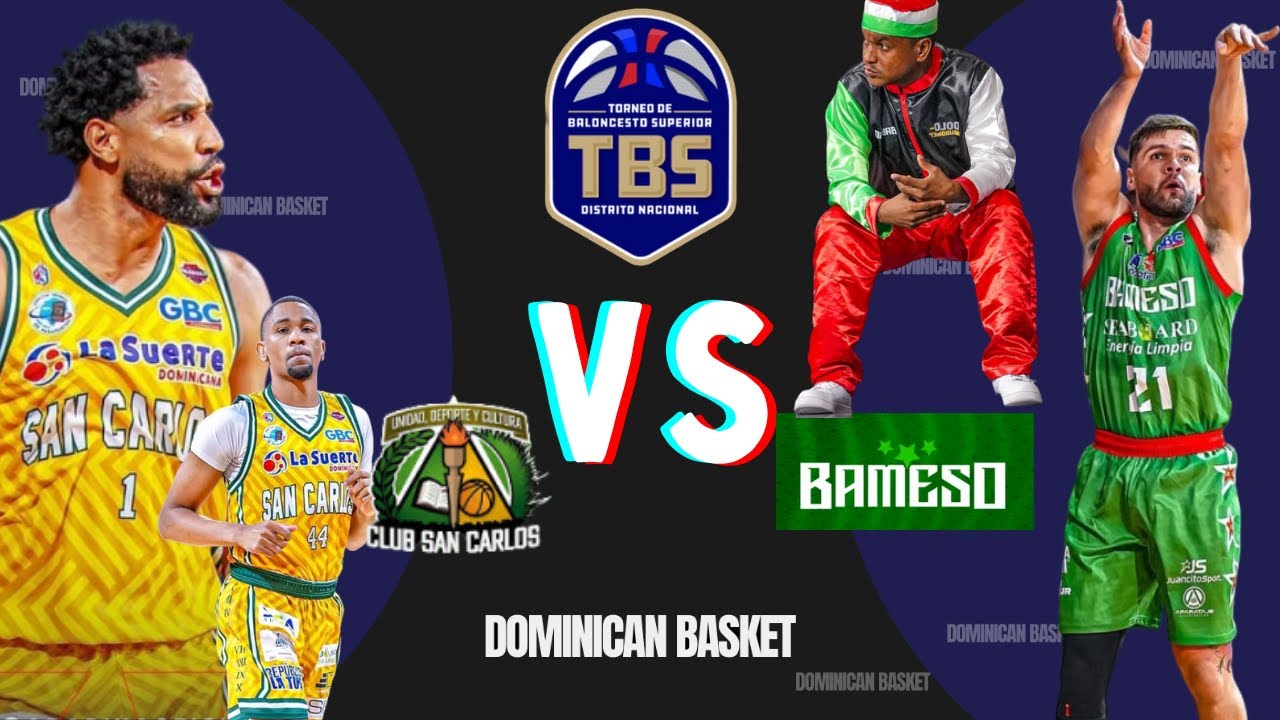 RESUMEN - SAN CARLOS VS BAMESO - SERIE REGULAR - TBS DEL DISTRITO