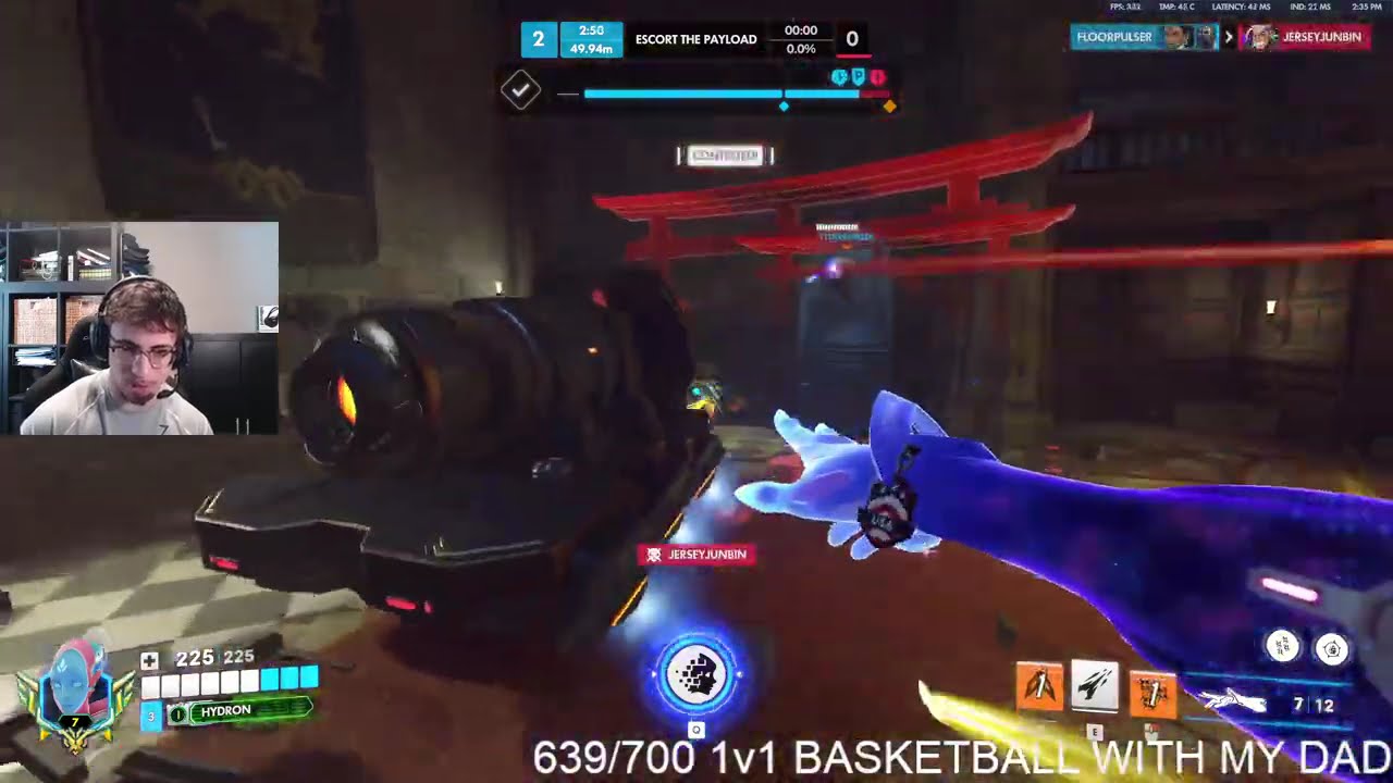 37 Elims! Hydron Top 7 Echo Gameplay Overwatch Season 1