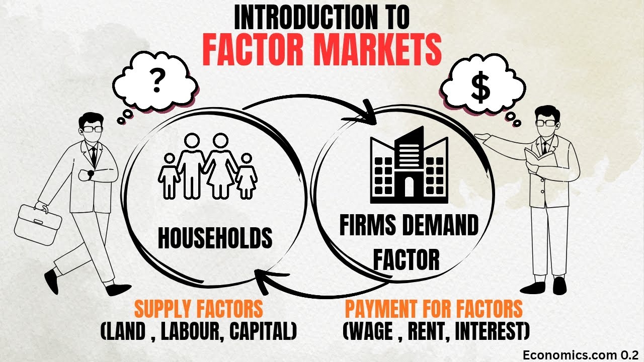 Introduction to Factor Markets | How Resources Shape the Economy| Basics of Microeconomics Made Easy