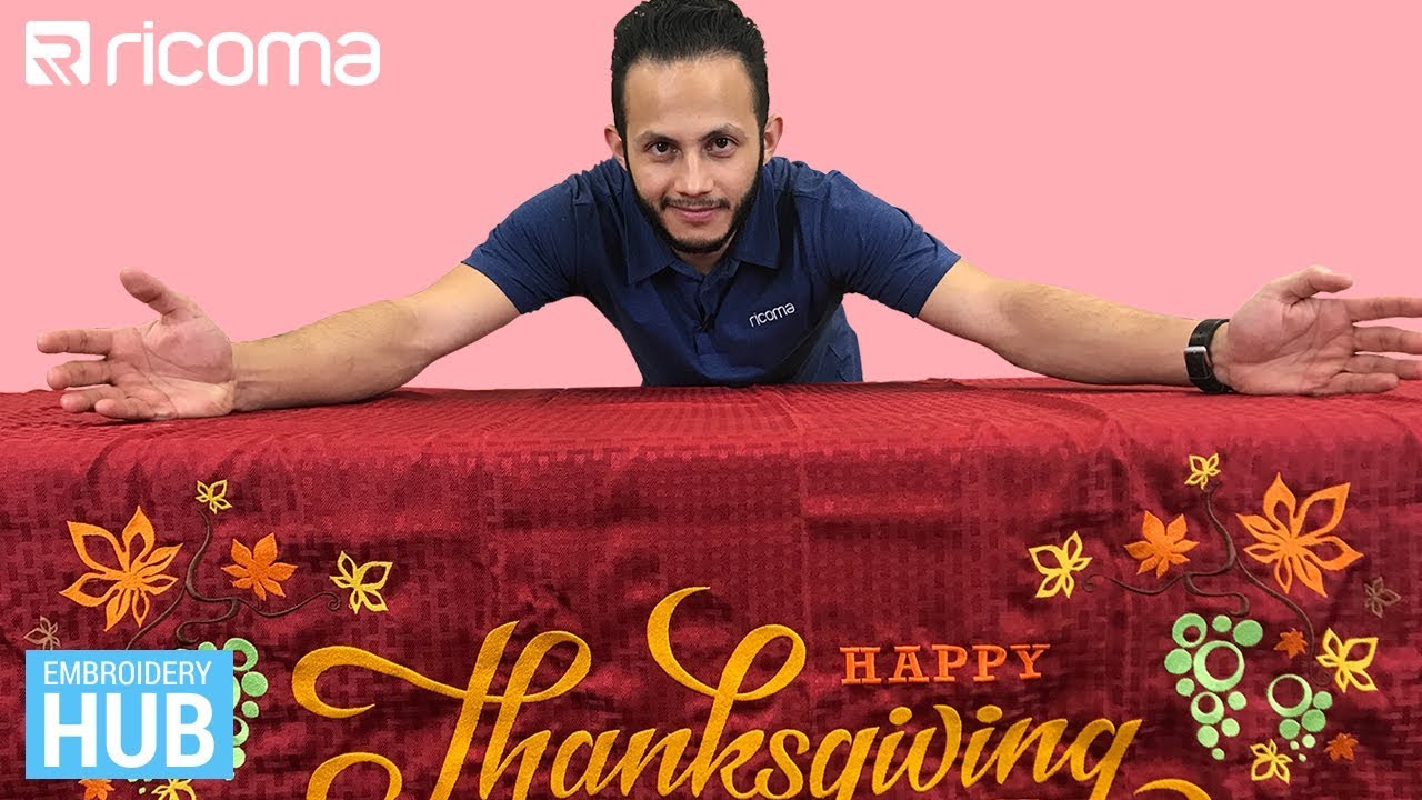 Выставка «Центр вышивки», выпуск 29: Вышивка больших площадей | Как вышить скатерть