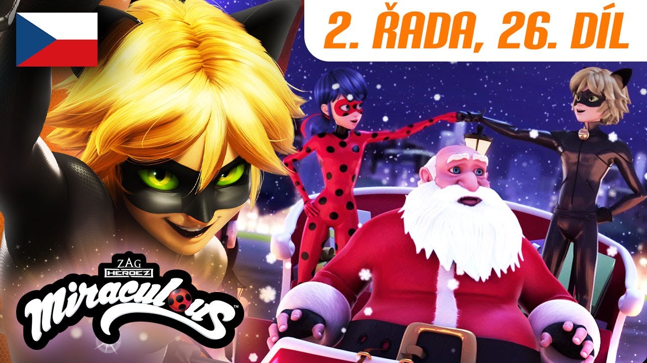🎁 V&Aacute;NOČN&Iacute; D&Iacute;L! 🐞 SANTAN&Aacute;&Scaron; &ndash; Cel&yacute; d&iacute;l 🇨🇿 CZ dabing | 2.řada 26. d&iacute;l | Kouzeln&aacute; Beru&scaron;ka a Čern&yacute; Kocour