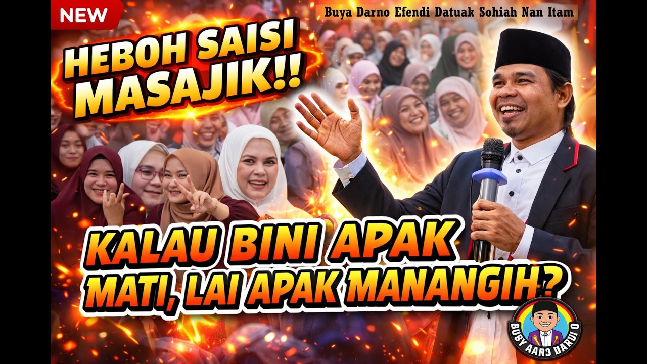 Tagalak.!! Pitaruah Padek Buya Darno Efendi Datuak Sohiah Nan Itam | Kajian Isra' & Mi'raj