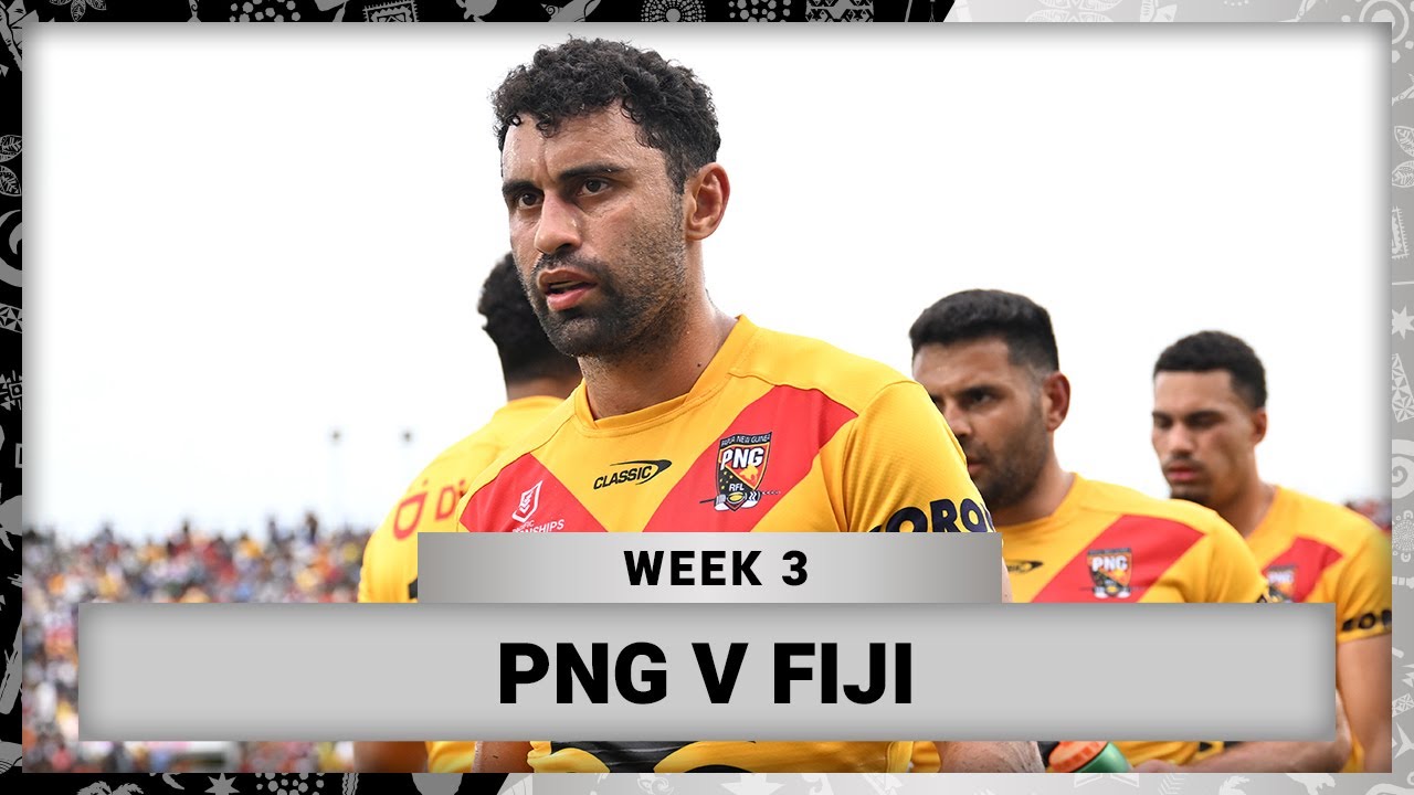 NRL Highlights | Papua New Guinea v Fiji | 2023 Pacific Championships Week 3 | Full Match Replay