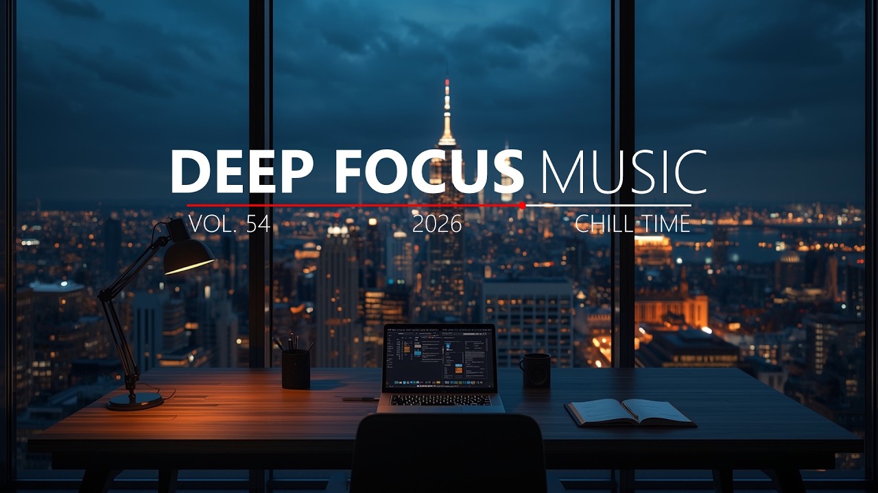 Lo-Fi Work Flow ☕ Deep Focus Music for Studying, Coding, Reading & Productive Work