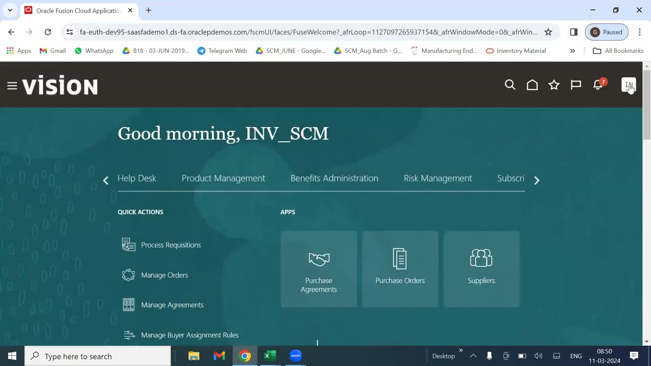 Процесс регистрации поставщика в Oracle Fusion Procurement #oracle #cloud #procurement #supplier