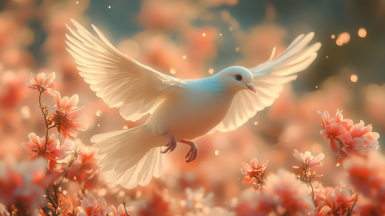 Holy Spirit Removes All Darkness, Fills Your Life With Love & Miracles - Heals Emotions, Heart