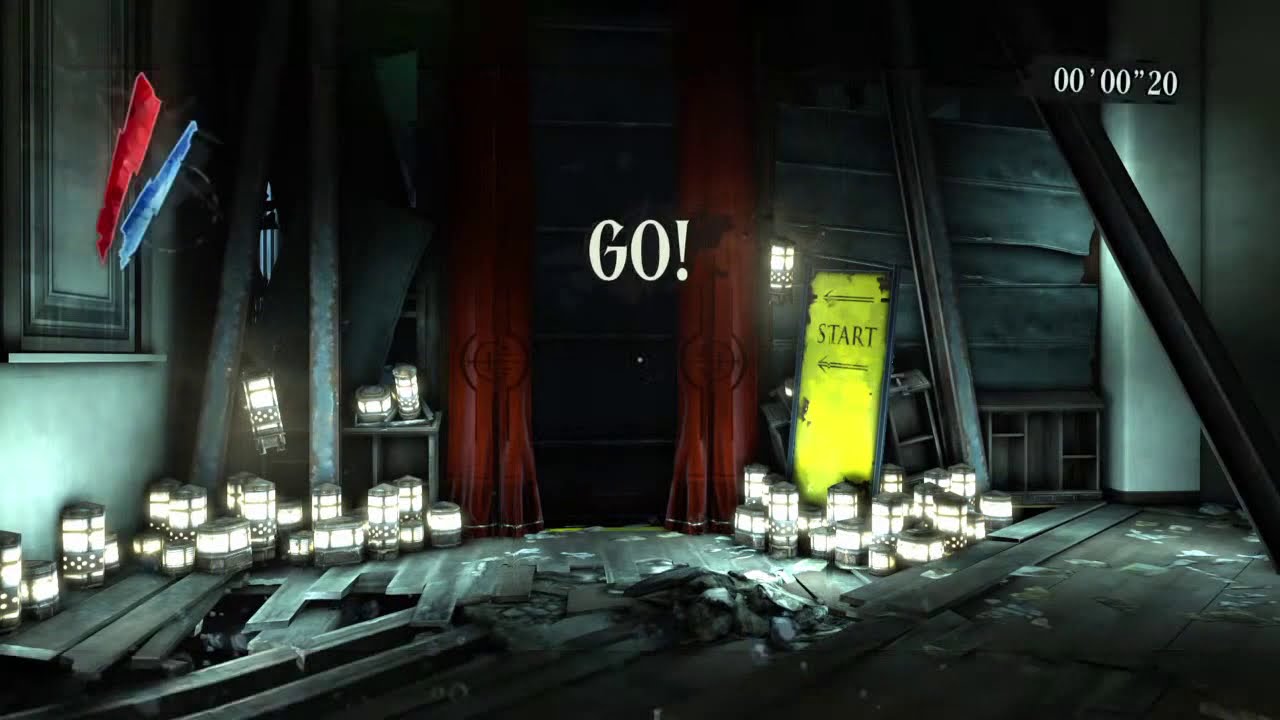 Dishonored: Dunwall City Trials - Assassin's Run 100% Accuracy (Headhunter trophy)