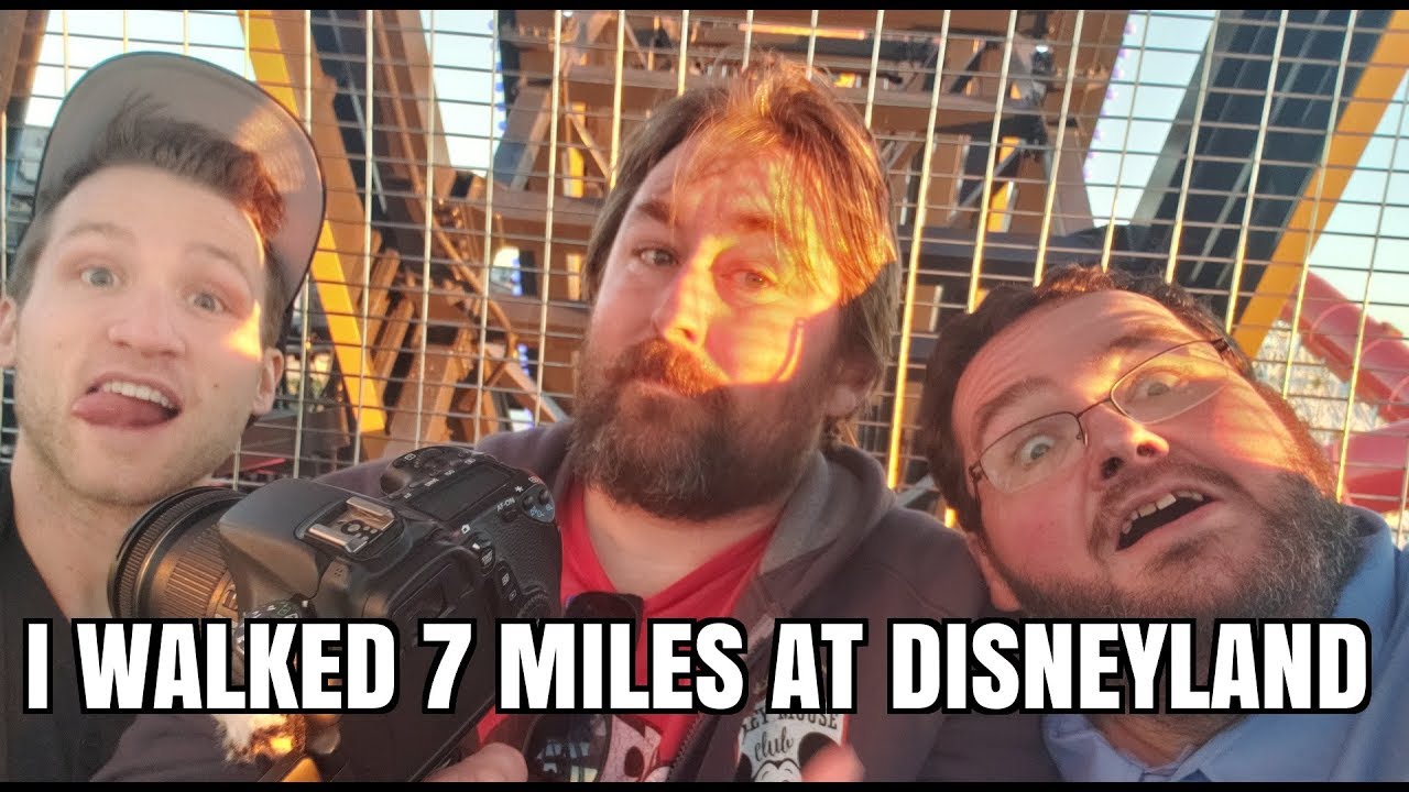 I Walked 7 Miles at Disneyland! Here's footage from the game awards as well as disneyland!