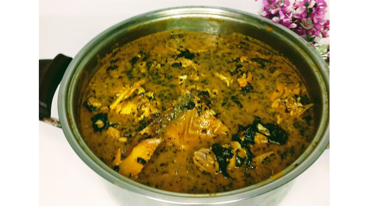 Cook  Bitterleaf Soup with quaker oats   /Nigerian soup recipe