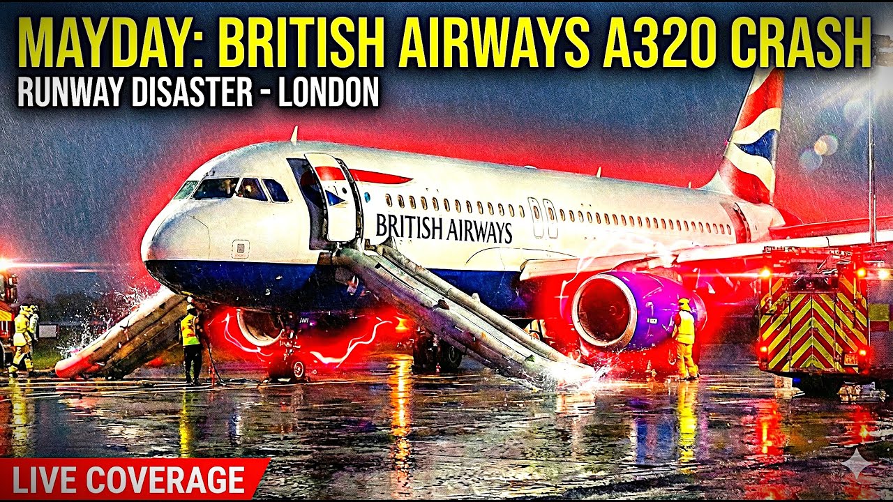 ICE + SMOKE Over the North Sea (MSFS 2024) | The Night Flight 712 Ran Out of Runway
