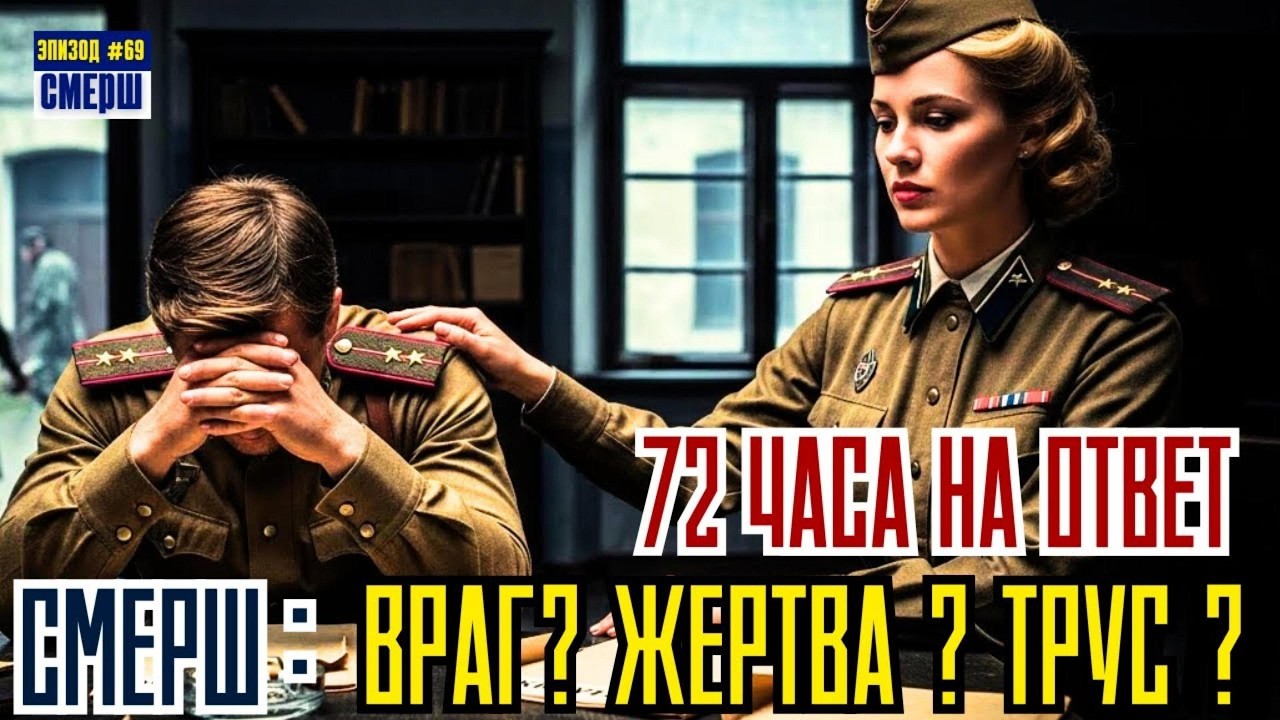 СМЕРШ: Драма Разведки |ЭПИЗОД №69| Тройка СМЕРШ Три Судьбы За 72 часа