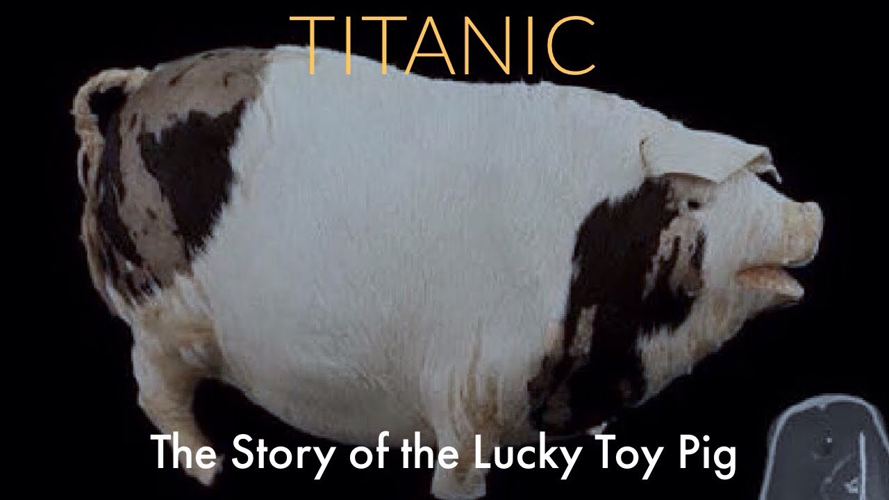 Titanic ~ The Story of the Lucky Toy Pig.