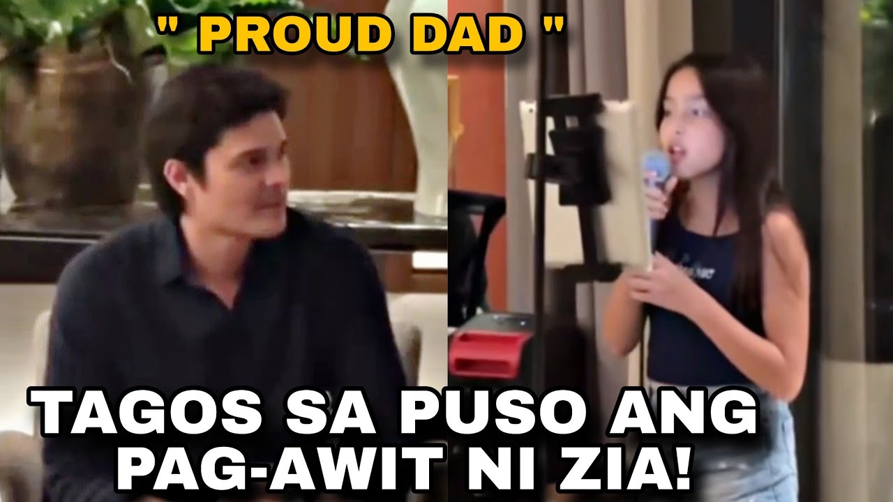 DINGDONG DANTES NAPATITIG NG BUONG PAGMAMALAKI KAY ZIA DANTES NG KUMANTA ITO / MARIAN RIVERA