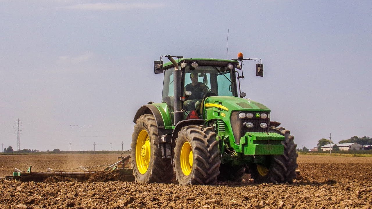 Smykovaní 2023 s John Deere 7730 [4K]