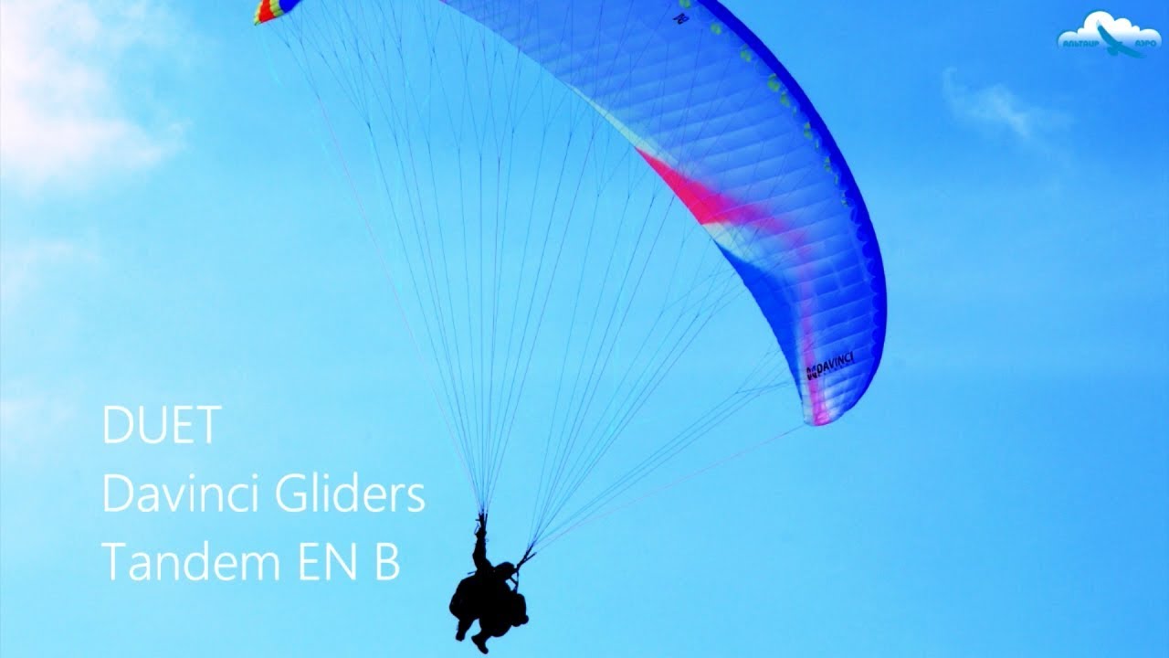 Davinci Gliders Duet tandem paraglider review