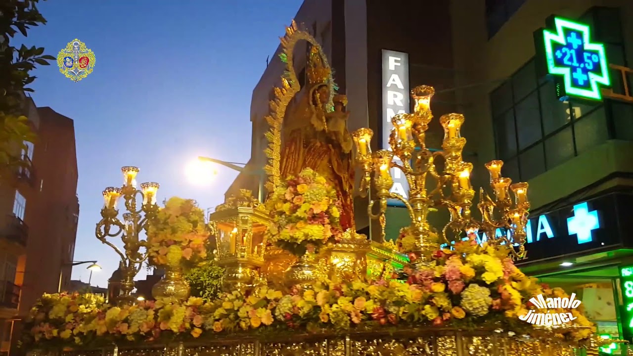 PROCESION VIRGEN DEL ROSARIO 2018 HERMANDAD MACARENA ALMERÍA