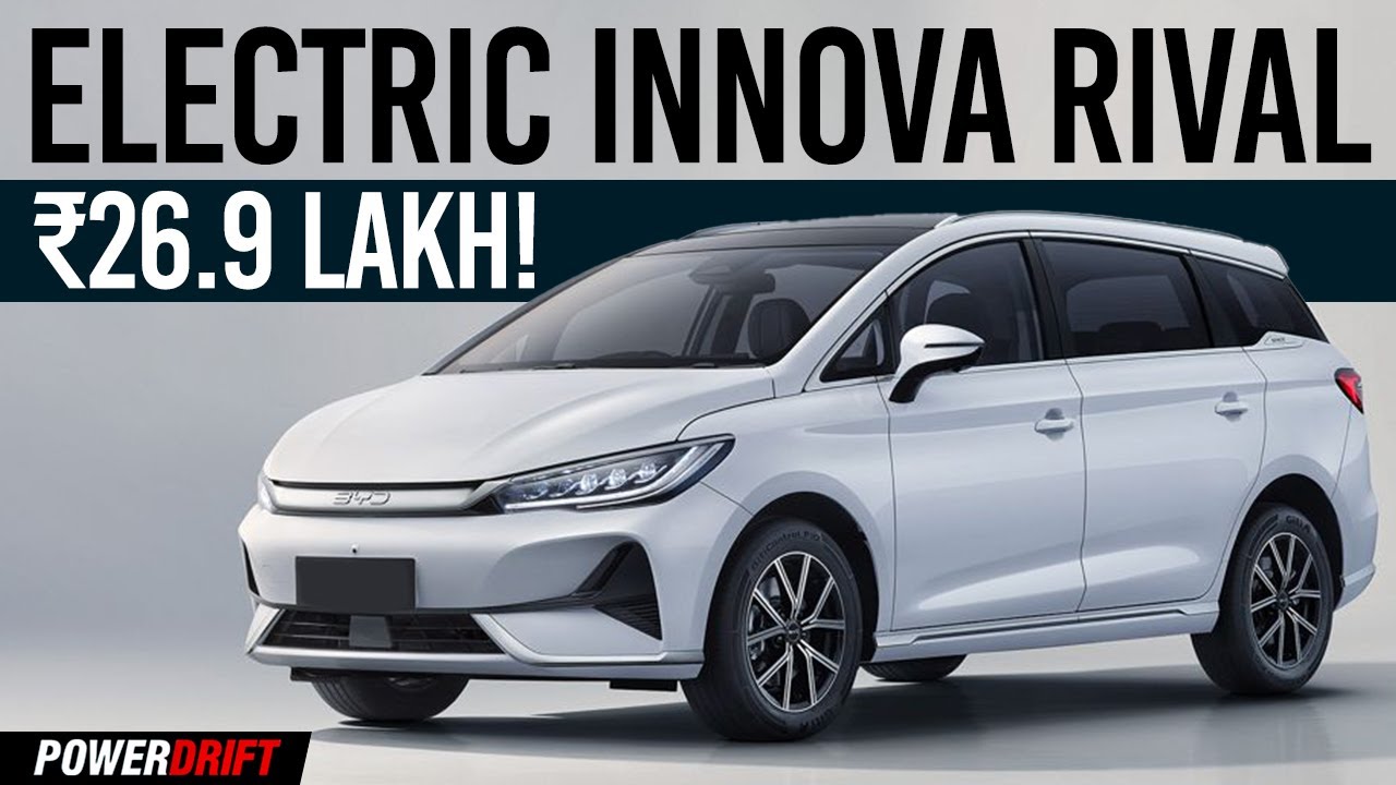 2024 BYD eMAX 7 | The Electric 7-Seater Cheaper Than Innova? | PowerDrift QuickEase