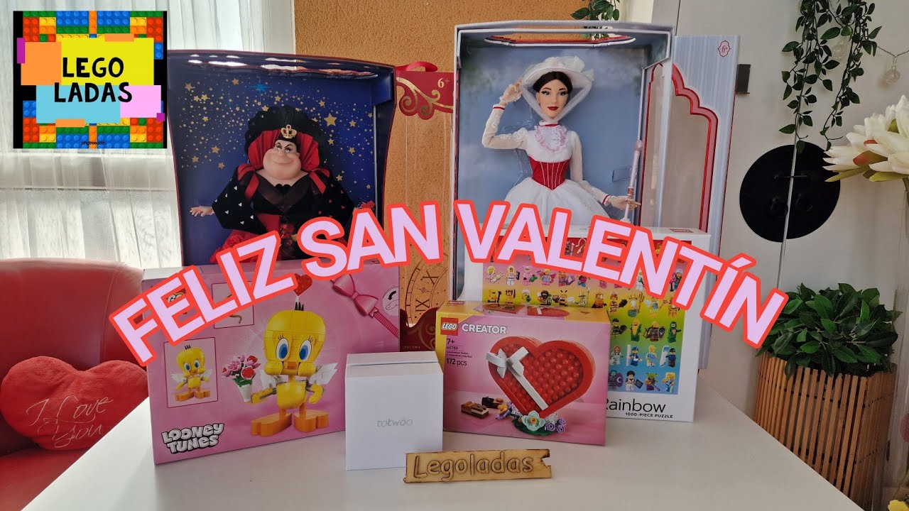 Celebramos el día del amor con LEGO y muñecas Disney edición limitada. 💕❤️💕❤️