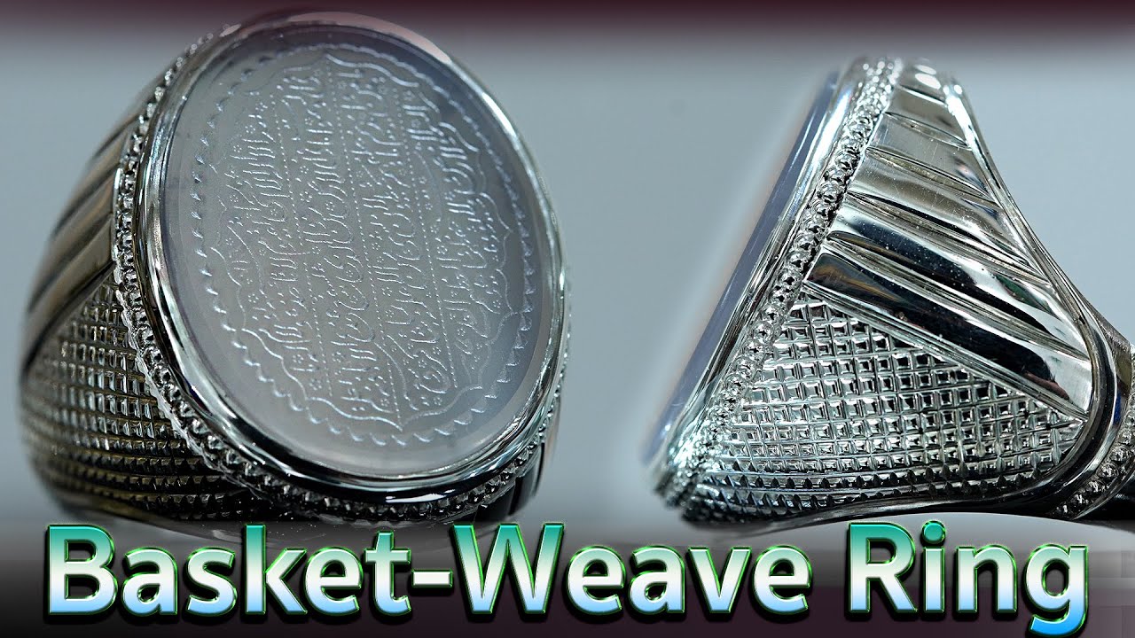 Weaving Silver: Crafting an Exquisite Handmade Basket-Weave Ring | careerstory