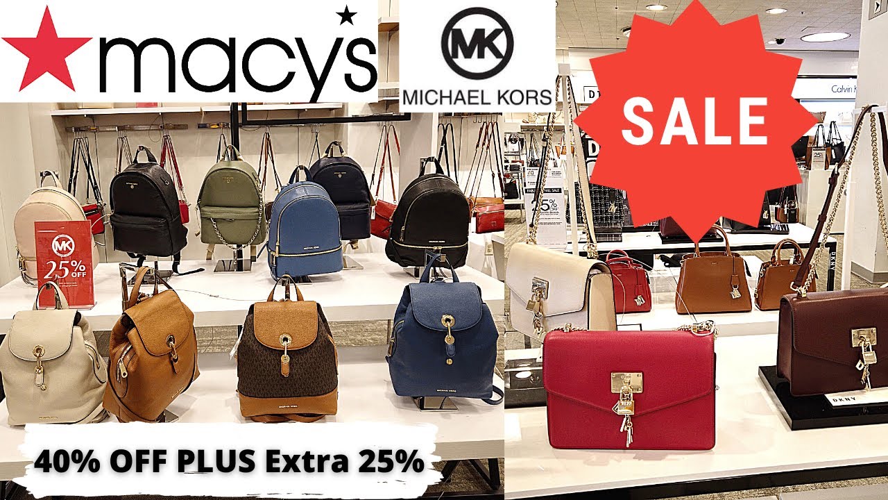 MACY’S Designer Handbags on Sale SHOP WITH ME  | Michael Kors, DKNY, Guess And More EXTRA 25% OFF