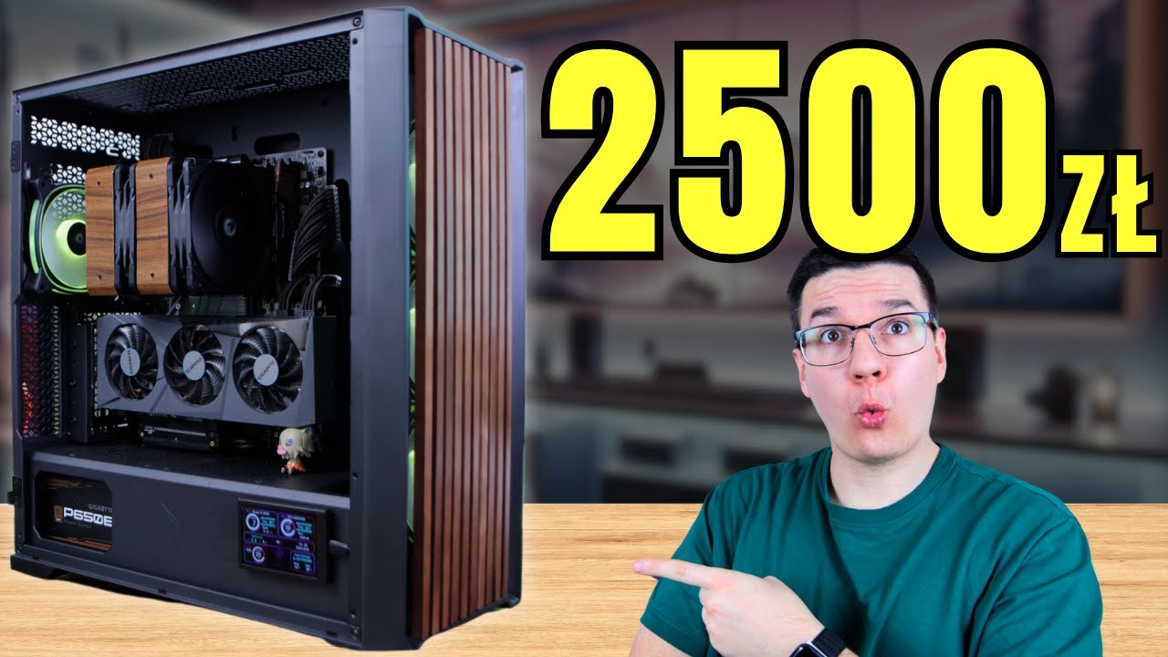 NAJLEPSZY KOMPUTER DO GIER za 2500zł? RTX 3070 Ryzen 5 5600 test i wydajność w grach