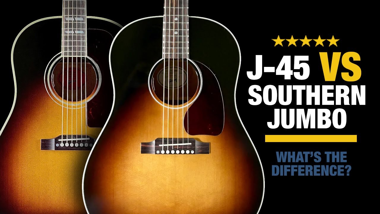 Gibson J-45 и Southern Jumbo — в чем разница?
