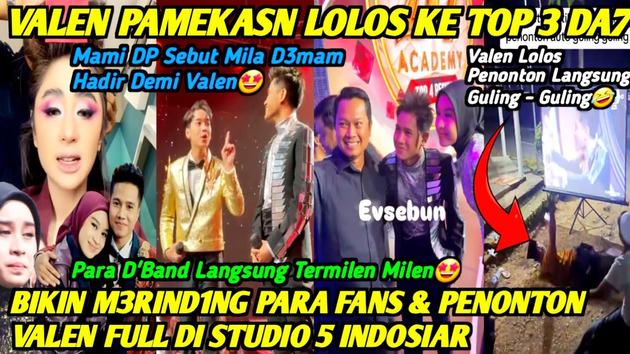 H3BOH‼️VALEN LOLOS KE TOP 3 DA7❗PARA PENONTON DI RUMAH VALEN PAMEKASAN LANGSUNG HIST3RIS❗M3RIND1NG🔥