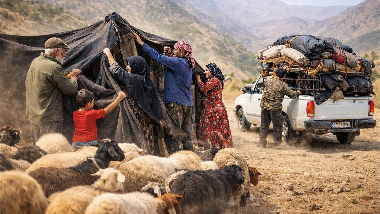 Why This Nomadic Family Leaves Their Home in Summer | Iran