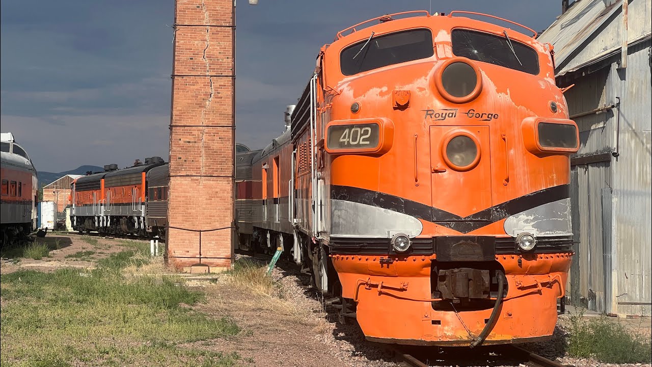 Railfanning and Riding the Royal Gorge Route Railroad!