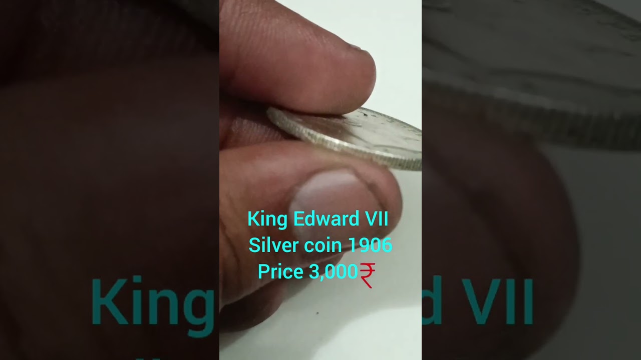 King Edward VII 1906 Silver Coin Value #shorts #ytshorts