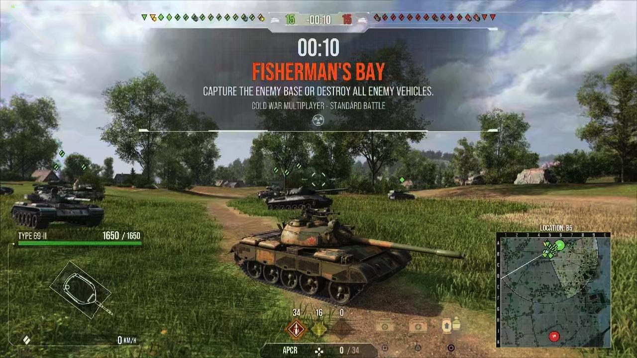 WoT Console: Type 69-II on Fisherman's Bay