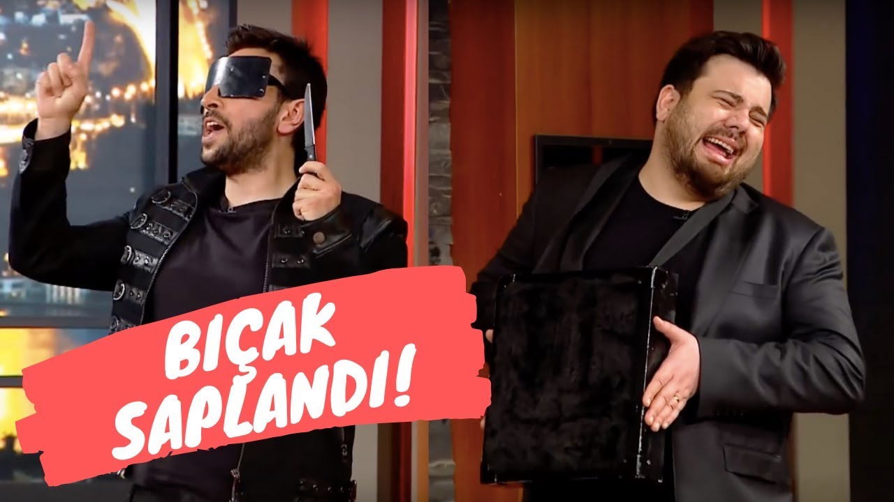 ESER'E BIÇAK FIRLATTIK!