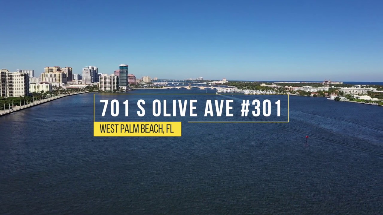 Downtown West Palm Beach Condo for Sale 701 S Olive Ave #301 I The Cronican Group at Douglas Elliman