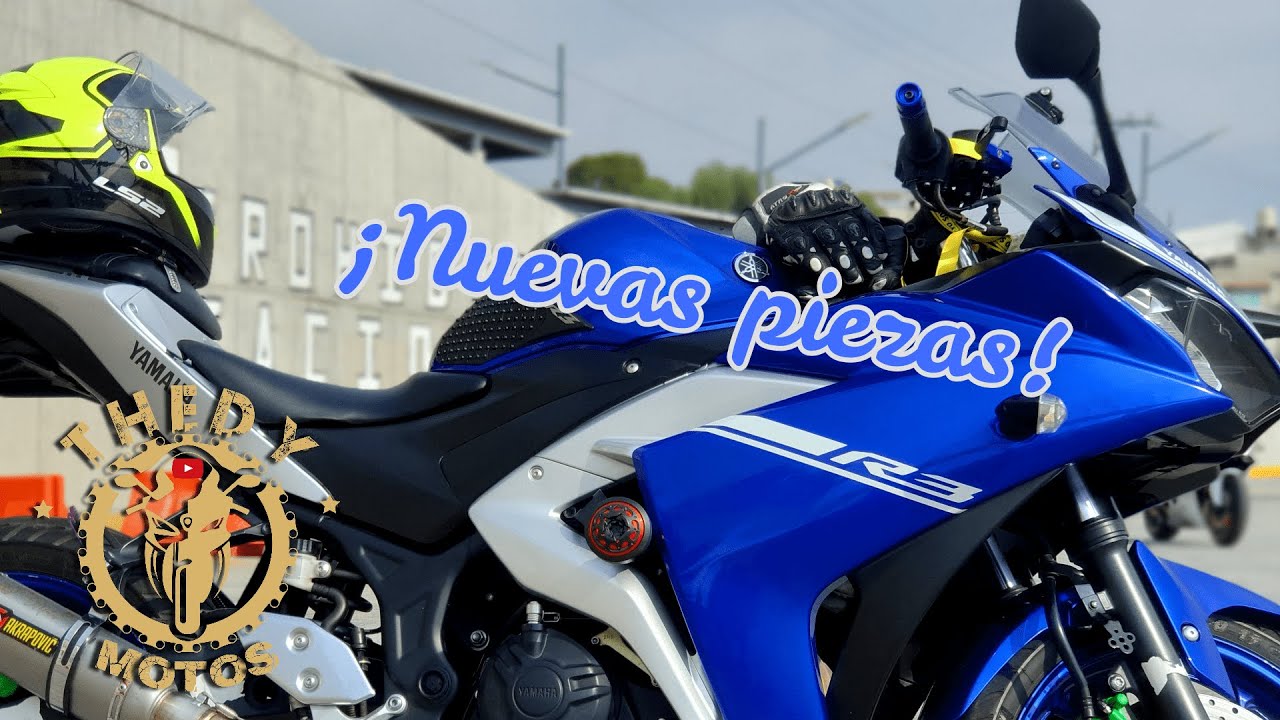 Instalación de puños y Slider a la Yamaha R3