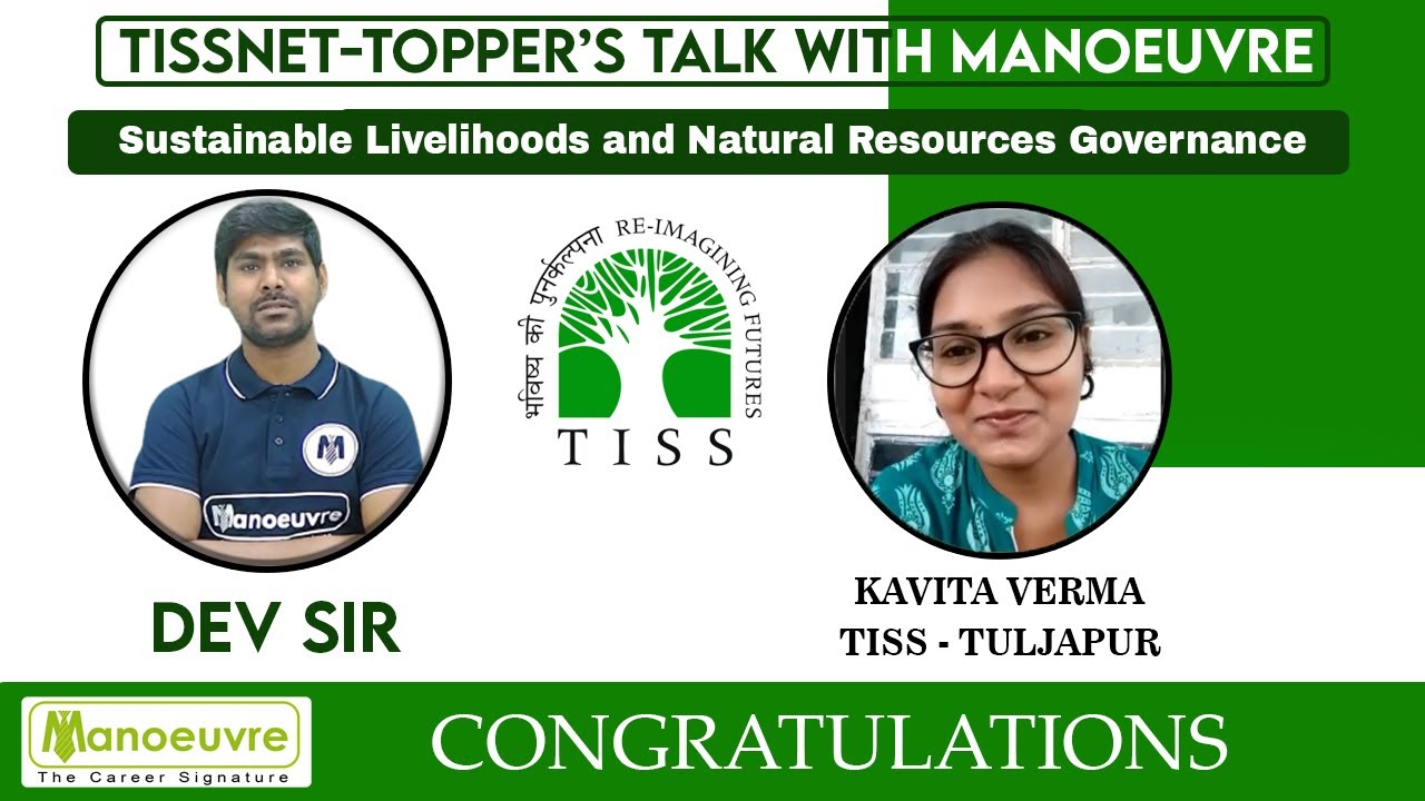 TISSNET TOPPER PODCAST(TwT) - KAVITA VERMA- Sustainable Livelihoods and Natural Resources Governance