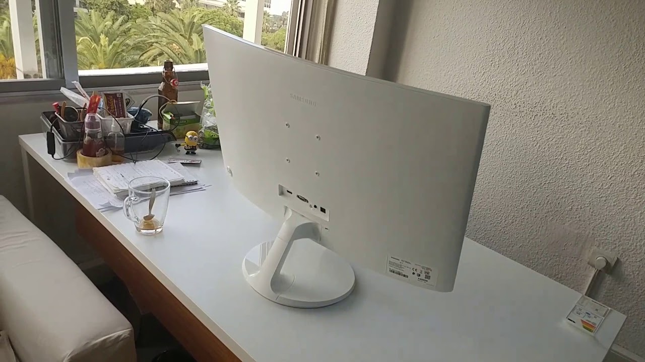 Samsung CF391 27 inç Curved Monitör unboxing with Çetin
