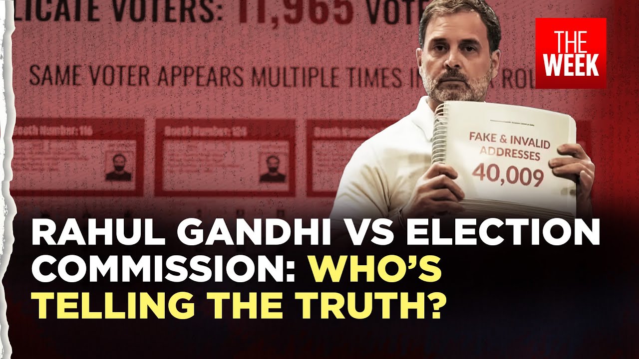 Rahul Gandhi&rsquo;s bold claim vs Election Commission&rsquo;s defense | Vote Chori row