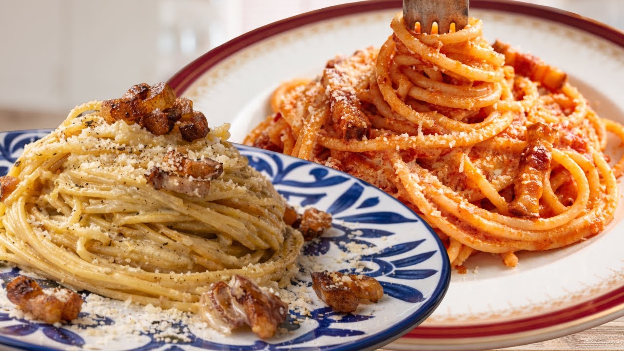 Carbonara vs Amatriciana | Bacon Can't Compare to Guanciale