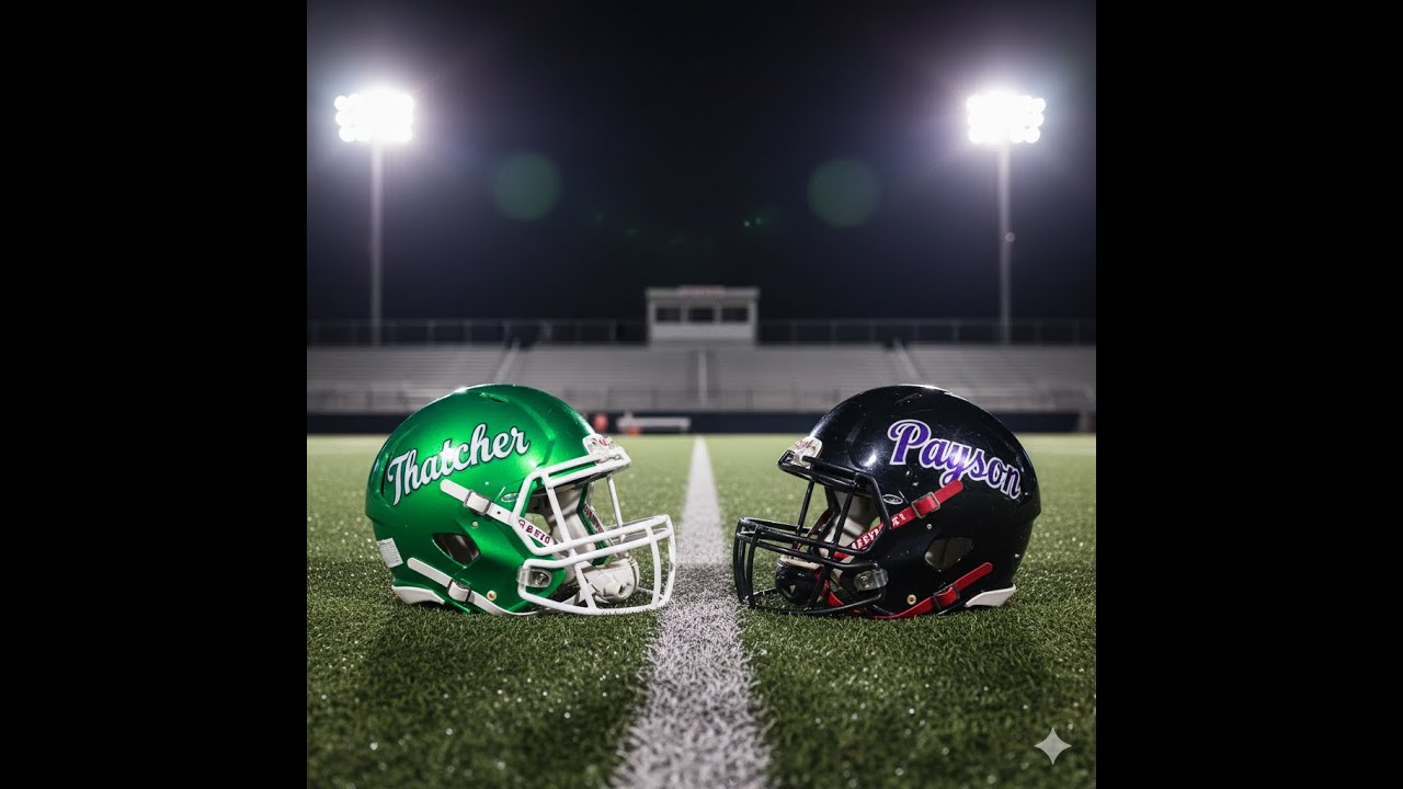 Thatcher Eagles Vs Payson High School Football