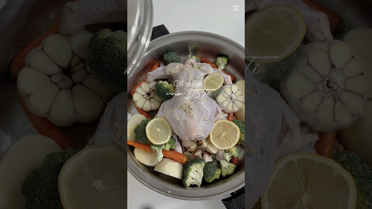 MNW 316Ti oilskillet 홈파티🍾 타이머와 온도만 지정해두면 저절로 요리가 됩니다! 아이들과 건강한요리로 방학나기✔️ #kitchenware #요리 #food