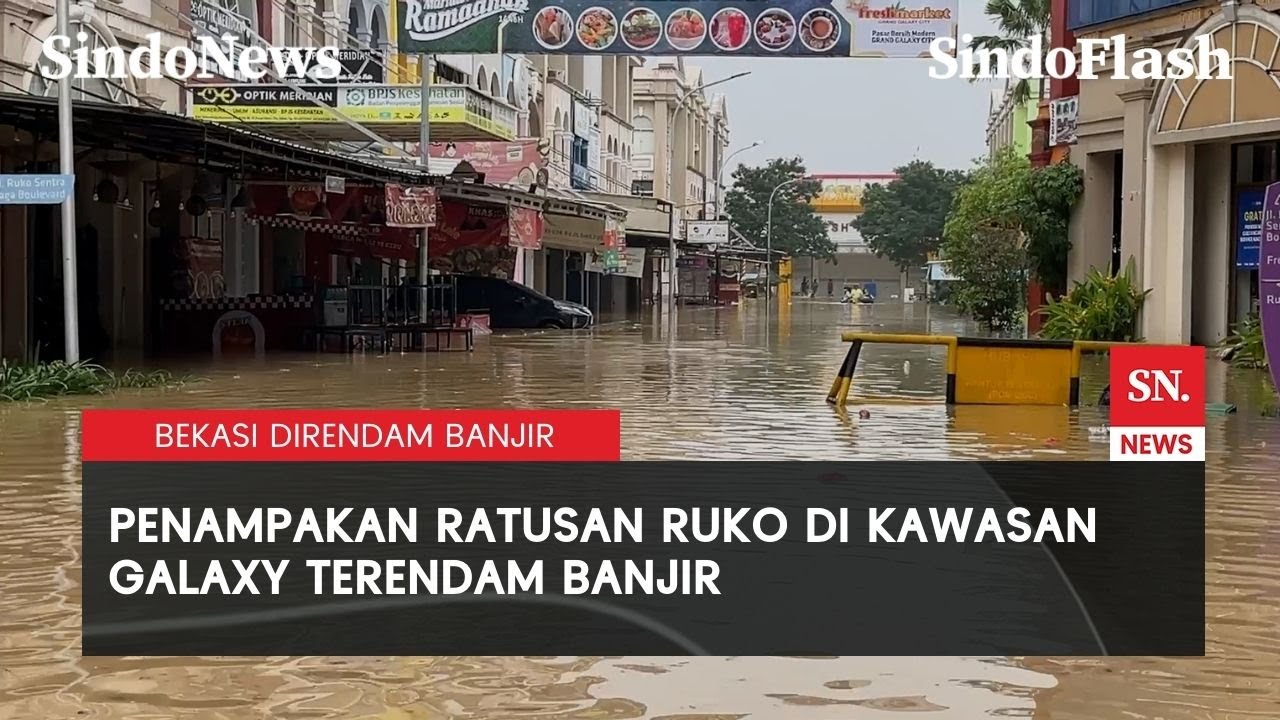 Bekasi Lumpuh, Banjir 2025 Paksa Tutup Ratusan Mal hingga Rendam Permukiman | Sindo Flash