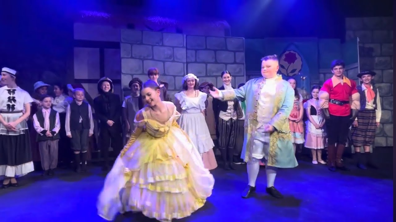 Curtain Call / Bows from Beauty & the Beast Jr. (HP&P Stage Kidz) 4/11/24 #musical #theatre #disney
