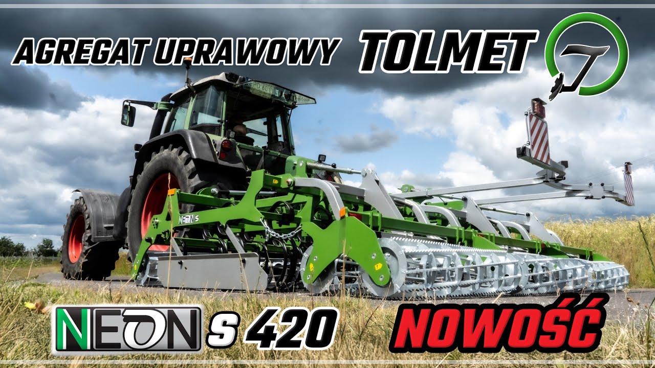 Nowy Agregat Uprawowy Neon S 420 - Tolmet