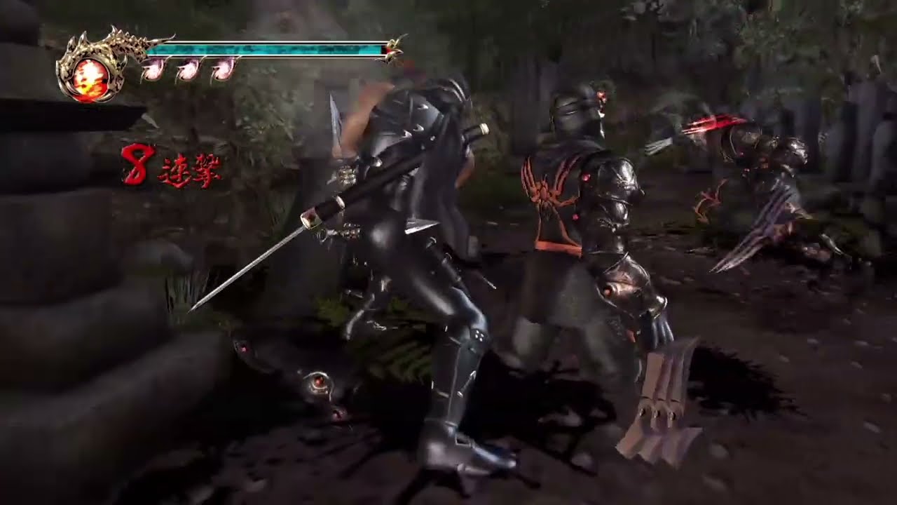 [XSX]Ninja Gaiden 2 | Master Ninja | CH2 Bridge Fight NO UT Practice